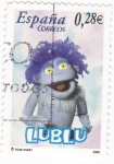 Stamps Spain -  Para los niños-LOS LUNIS    Lublu