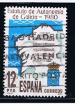 Sellos de Europa - Espa�a -  Edifil  2611  Promulgación del Estatuto de autonomía de Galicia.  