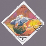 Stamps Hungary -  ciencia ficcion