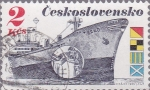 Stamps Czechoslovakia -  barco