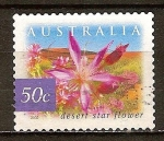 Sellos de Oceania - Australia -  Desert Star Flower-Flor del Desierto de las Galaxias.