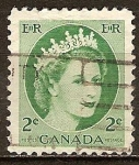 Sellos del Mundo : America : Canad� : La reina Isabel II.