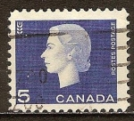 Stamps : America : Canada :  La reina Isabel II (símbolo la agricultura de trigo.).