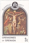 Stamps Grenada -  easter 1977-el grecco