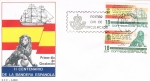 Stamps Spain -  SPD II CENT. DE LA BANDERA ESPAÑOLA