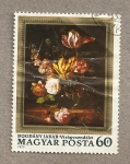 Sellos de Europa - Hungr�a -  Ramillete flores