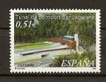 Sellos de Europa - Espa�a -  Tunel de Somport.