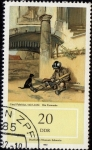 Stamps Germany -  Carel Fabritius. 1622-1654