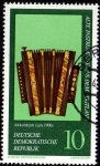 Stamps Germany -  ALTE INSTRUMENTE AUS DEM VOGTLAND