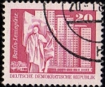Stamps : Europe : Germany :  Berlin - Leninplatz