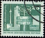 Stamps Germany -  Berlin - Alexanderplatz