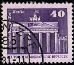 Stamps Germany -  Branderburger Tor - Berlin