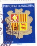 Sellos de Europa - Andorra -  escudo de Andorra