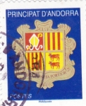 Stamps Andorra -  escudo de Andorra