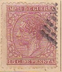 Stamps Europe - Spain -  Alfonso XII Ed. 1877