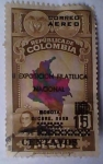 Sellos de America - Colombia -  II EXPOSICION FILATELICA NACIONAL