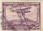 Stamps : America : El_Salvador :  correo aéreo