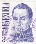 Stamps Venezuela -  General Simón Bolivar