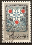 Stamps : Europe : Russia :  Juegos Olímpicos de Invierno de Grenoble (1968).