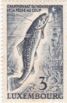 Stamps : Europe : Luxembourg :  campeonato del mundo de pesca