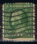 Stamps United States -  Scott  331 Franklin (6)