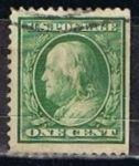 Sellos de America - Estados Unidos -  Scott  331 Franklin (9)