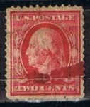 Stamps United States -  Scott  332  Washington (2)