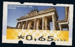 Stamps Germany -  Puerta de Brandenburgo - Berlin