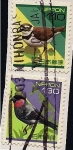 Stamps Japan -  Aves