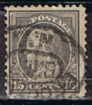 Stamps United States -  Scott  437 Franklin (3)