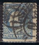 Stamps United States -  Scott  438  Franklin (7)