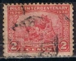 Stamps United States -  Scott  549 Landing of the Pilgrims