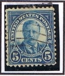 Stamps United States -  Scott  557 theodore Roosevelt (5)