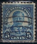 Stamps United States -  Scott  557 Theodore Roosevelt (8)