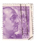 Stamps : Europe : Spain :  franco 2