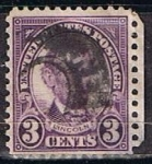 Stamps United States -  Scott  635 Lincoln