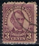 Stamps United States -  Scott  635 Lincoln (4)