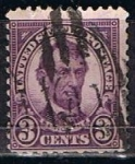 Stamps United States -  Scott  635 Lincoln (6)