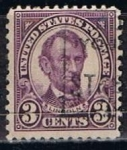 Stamps United States -  Scott  635 Lincoln (8)