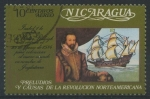 Stamps Nicaragua -  SC822 - Preludios y causas Revolución Norteamericana