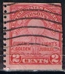 Stamps United States -  Scott  656 Edison