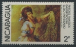 Stamps Nicaragua -  S1067 - Retrato de Giovanna Baccelli
