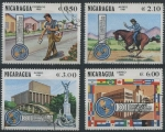 Sellos de America - Nicaragua -  S1113 - (Serie) XII Congreso Unión Postal Americas y España