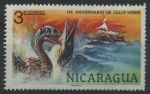 Stamps Nicaragua -  S1087 - 150 Aniv. Julio Verne