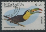 Sellos de America - Nicaragua -  S1126 - Tucán piquiverde