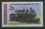 Stamps Nicaragua -  S1079 - 100 Aniv. Ferrocarril