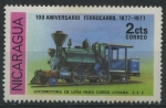 Sellos de America - Nicaragua -  S1080 - 100 Aniv. Ferrocarril