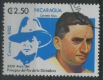 Sellos de America - Nicaragua -  S1176 - XXVI Aniv. Fin de la Dictadura