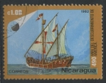 Stamps Nicaragua -  S1188 - 490 Aniv. Descub. América