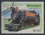 Sellos del Mundo : America : Nicaragua : S1134 - Trenes